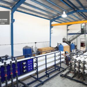 دستگاه تصفیه آب صنعتی 450 متر مکعب