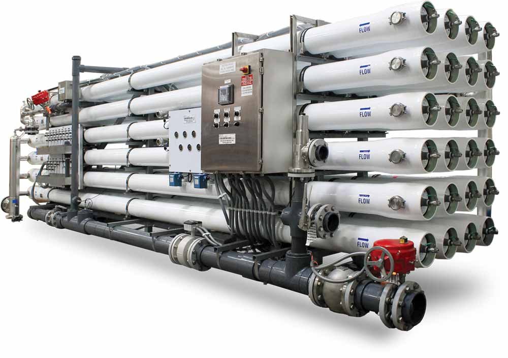 تولید و ساخت دستگاه تصفیه آب صنعتی 2000 مترمکعبی