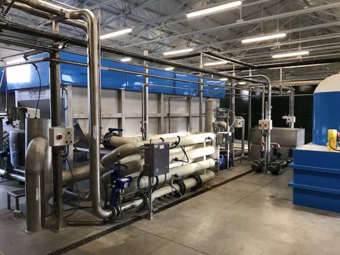 تصفیه خانه فاضلاب کارخانه لبنیات