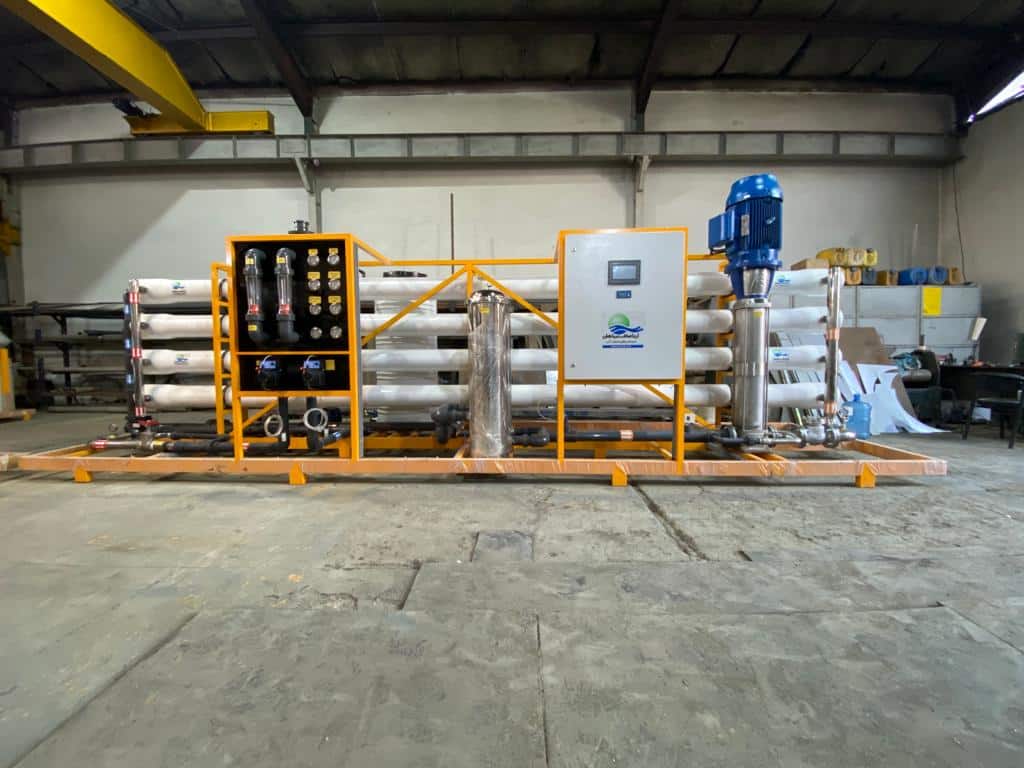 دستگاه تصفیه آب اسمز معکوس صنعتی