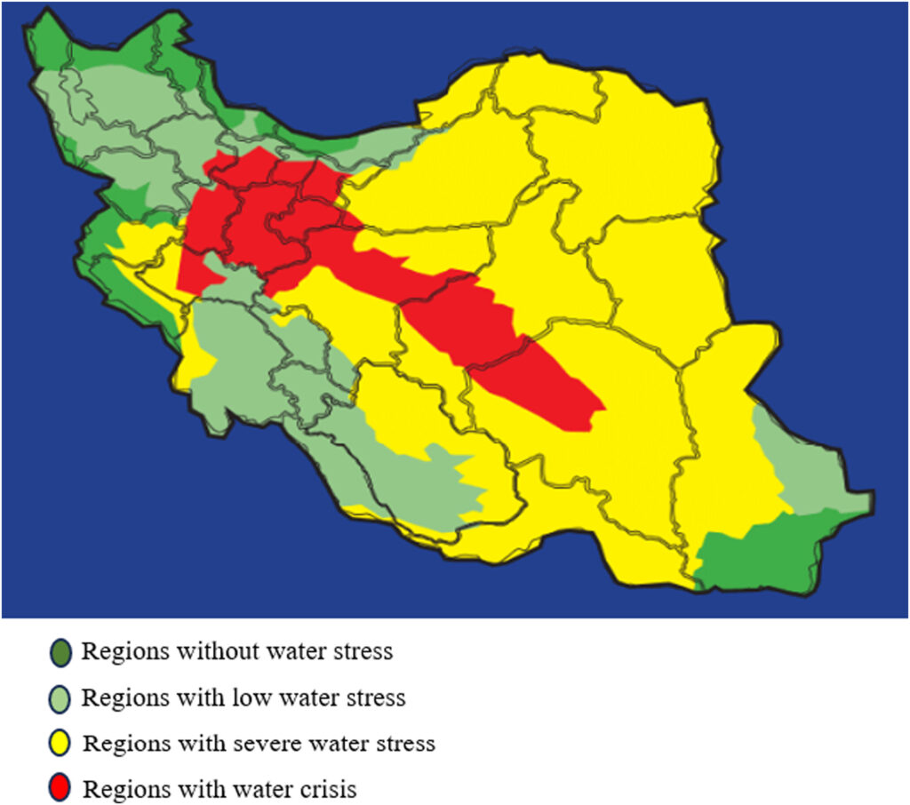 چه شهرهایی از ایران آب شور دارند ؟
