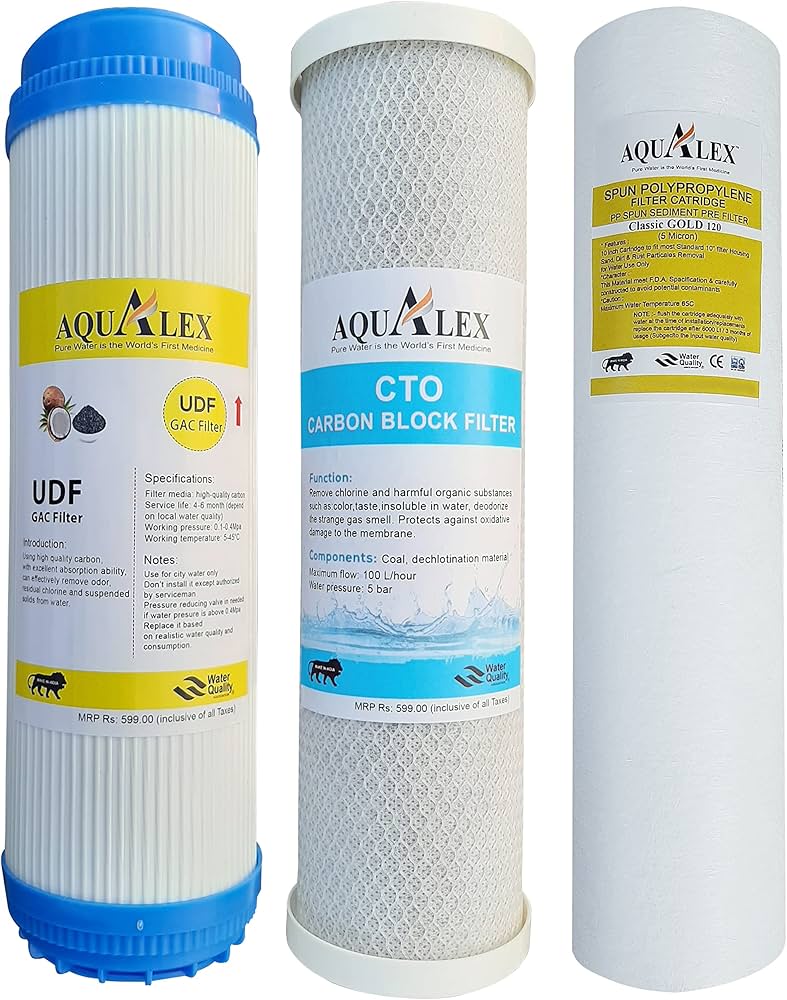 معرفی انواع فیلتر آب pp، udf و cto و وظیفه و کاربرد هر کدام در دستگاه RO